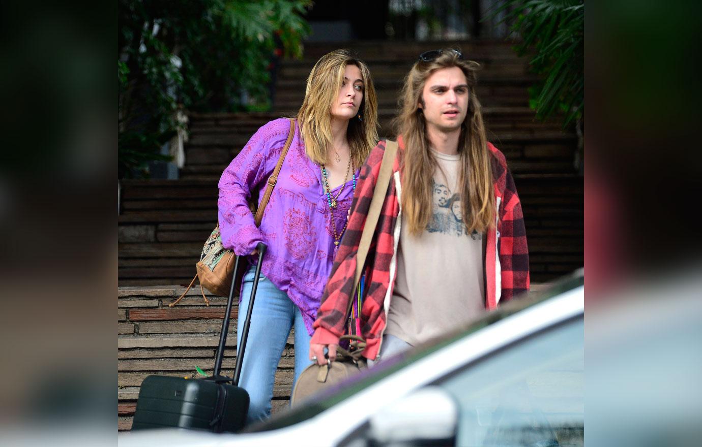 Paris Jackson And Garbriel Glenn Wear Baggy Clothes