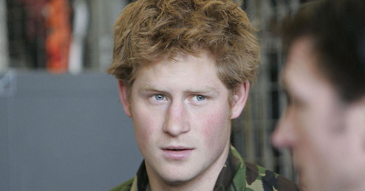 prince harry throwback