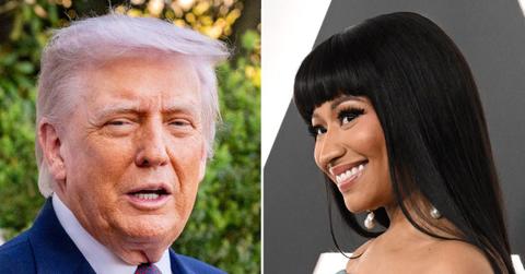picture of Donald Trump and Nicki Minaj