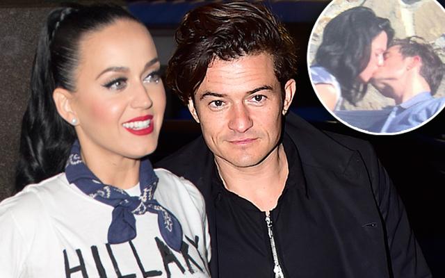 Katy Perry Orlando Bloom Dating Kissing PDA