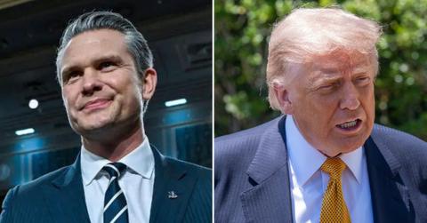 Pete Hegseth compared Donald Trump to Abraham Lincoln in a cabinet meeting.