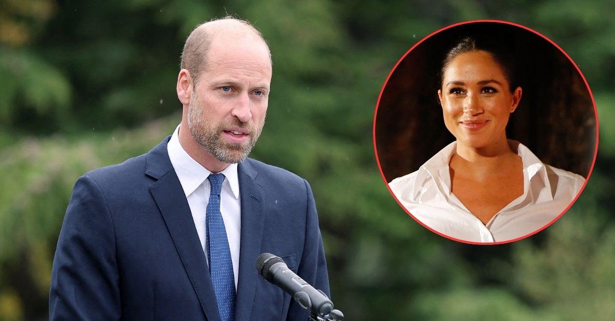 Photo of Prince Harry with a Meghan Markle insert