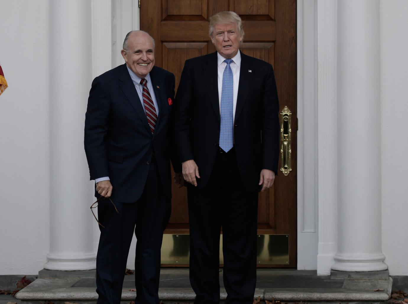 rudy giuliani suspended from practicing law in new york accused of making false statements while working for donald trump gallery pic