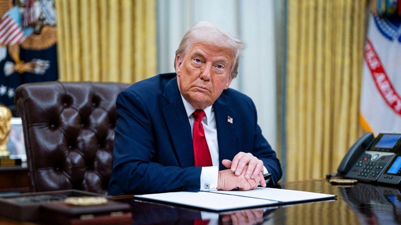 Image of Image of UN spokesman Stephane Dujarric rejected Trump's suggestion that the UN was behind his 2025 speech issues.