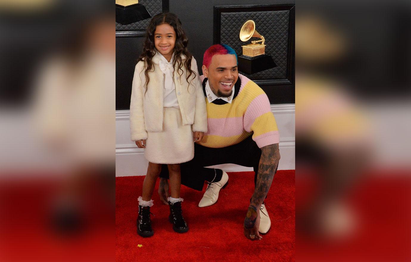 chris brown baby mama diamond third child daughter photos paternity