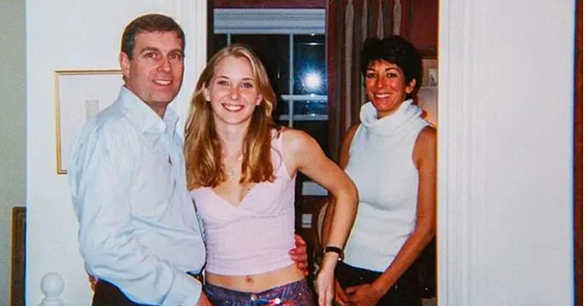 Prince Andrew, Virginia Giuffre and Ghislaine Maxwell.