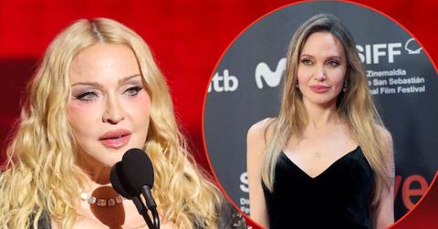 Photo of Madonna and Angelina Jolie