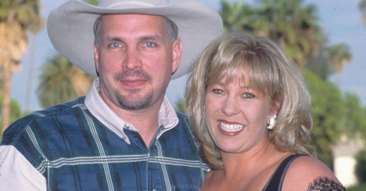 Garth Brooks with first wife Sandy.