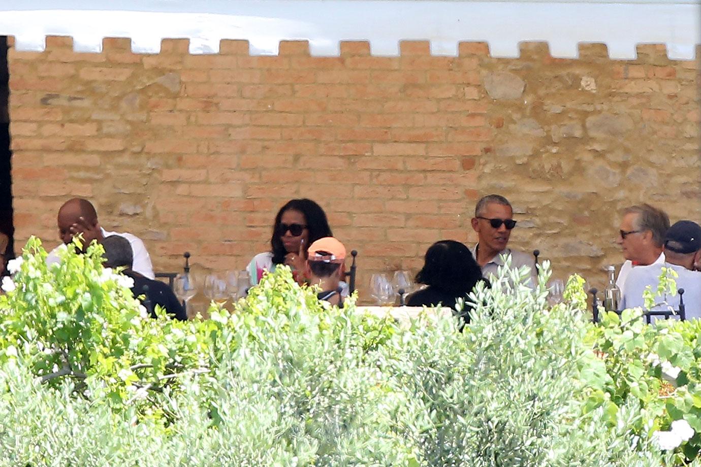 Barack Obama Family Vacation Italy