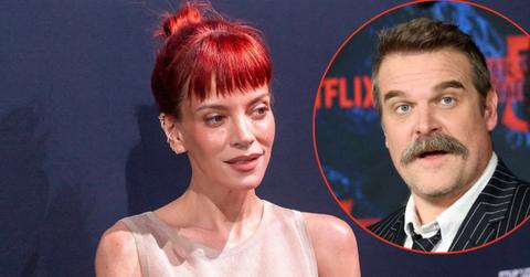 Photo of Lily Allen and David Harbour