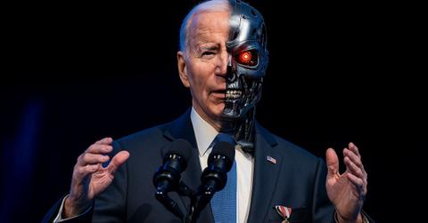 illustrated photo of robojoe biden