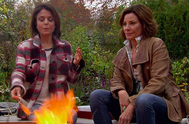 Bethenny Frankel luann delesseps carole radziwill fight rhony