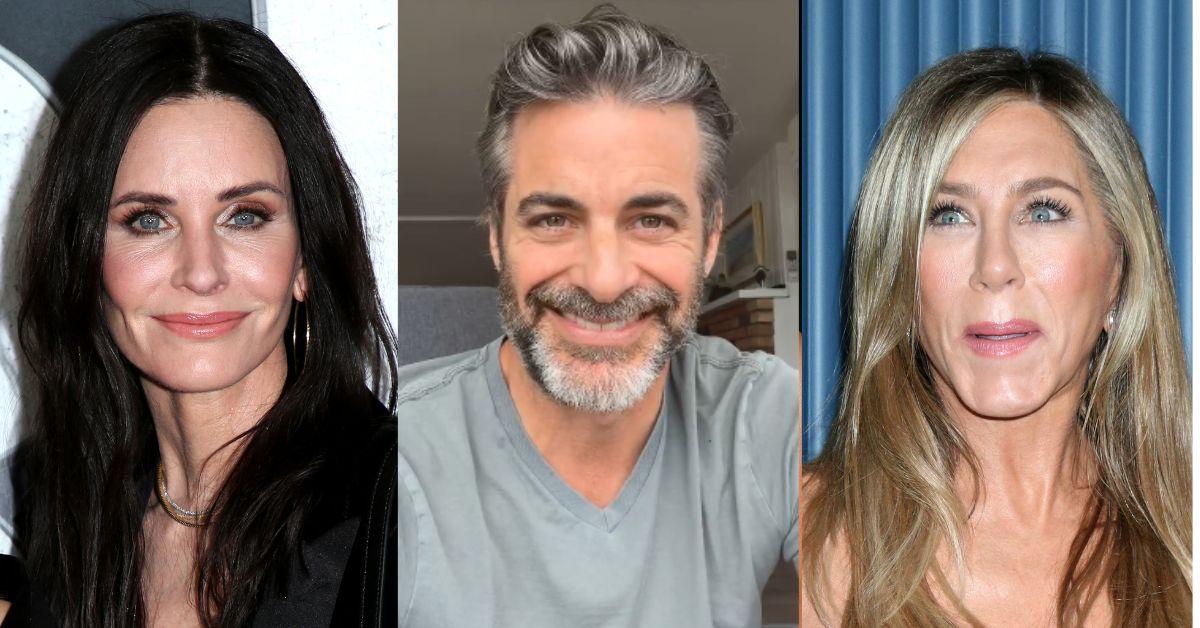 Photo of Courteney Cox, Jim Curtis, Jennifer Aniston