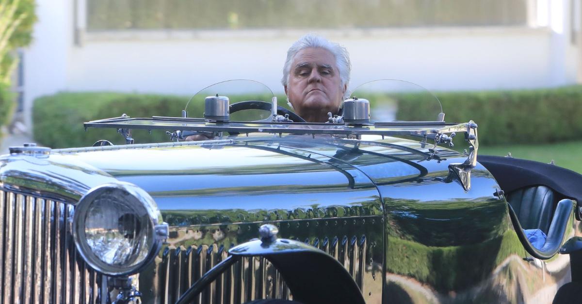 jay leno health update burn center sprayed gas steam car