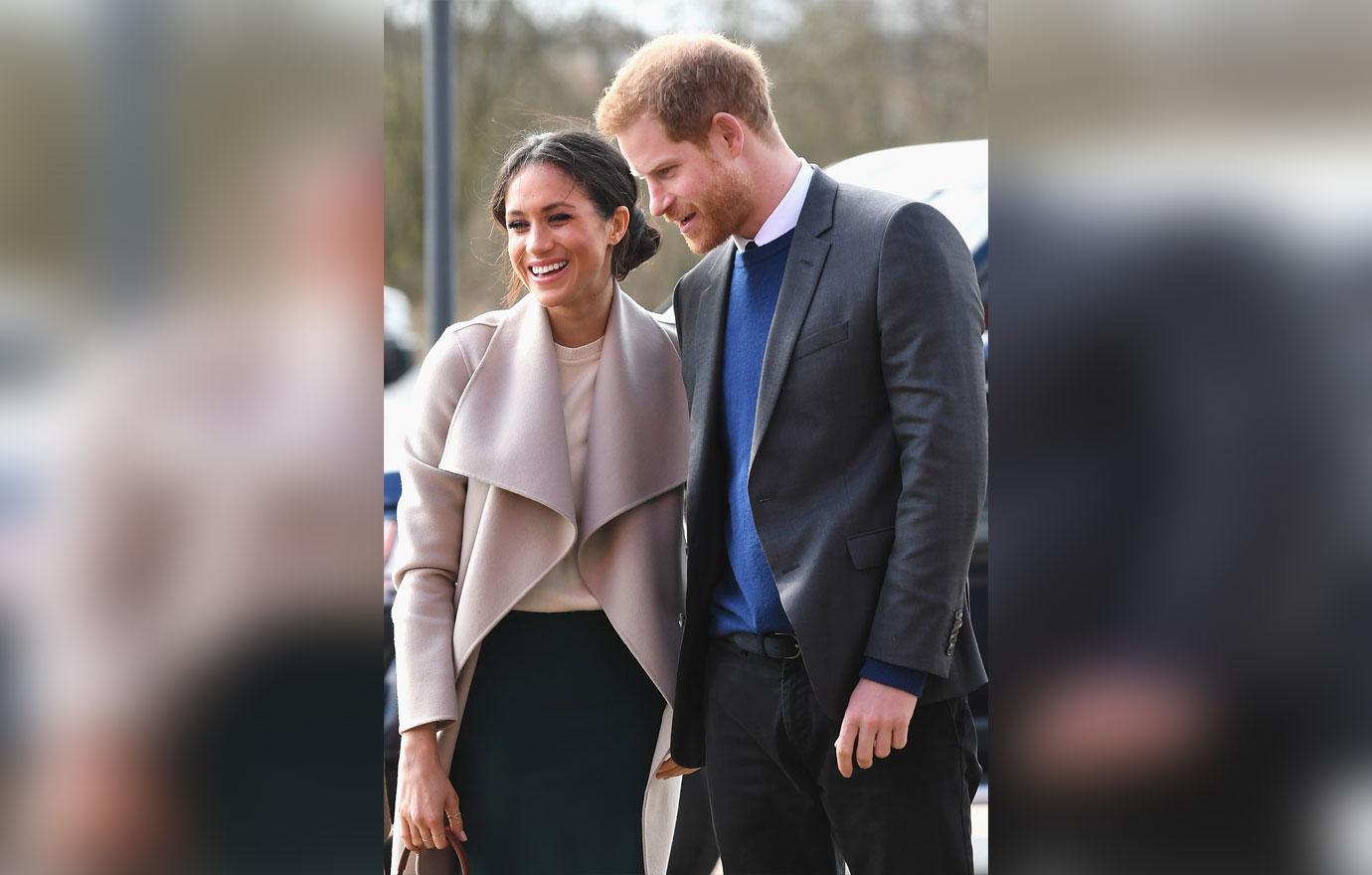 Meghan Markle Prince Harry Wedding PDA