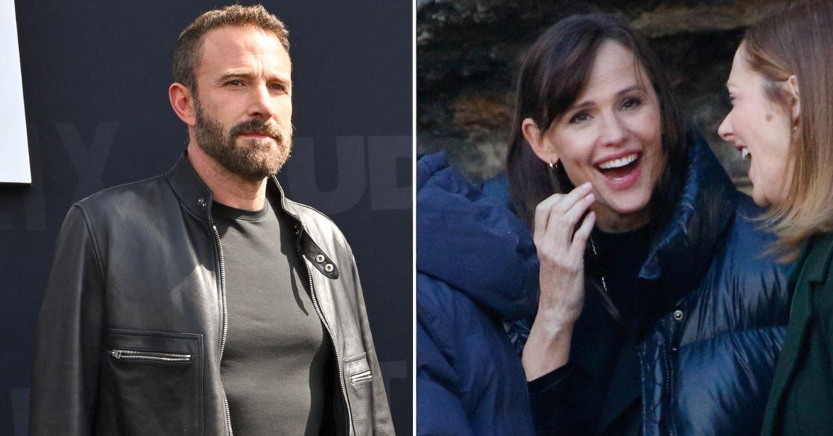 ben affleck jennifer garner reunion rumors red sox game kids