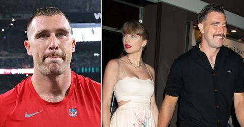 Photo of Travis Kelce and Taylor Swift