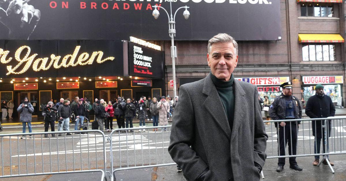 george clooney hugh jackman broadway feud