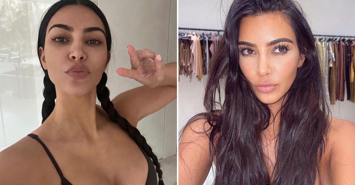 Kim Kardashian Busted For Major Photoshop Fail Deletes Warped Image 4829