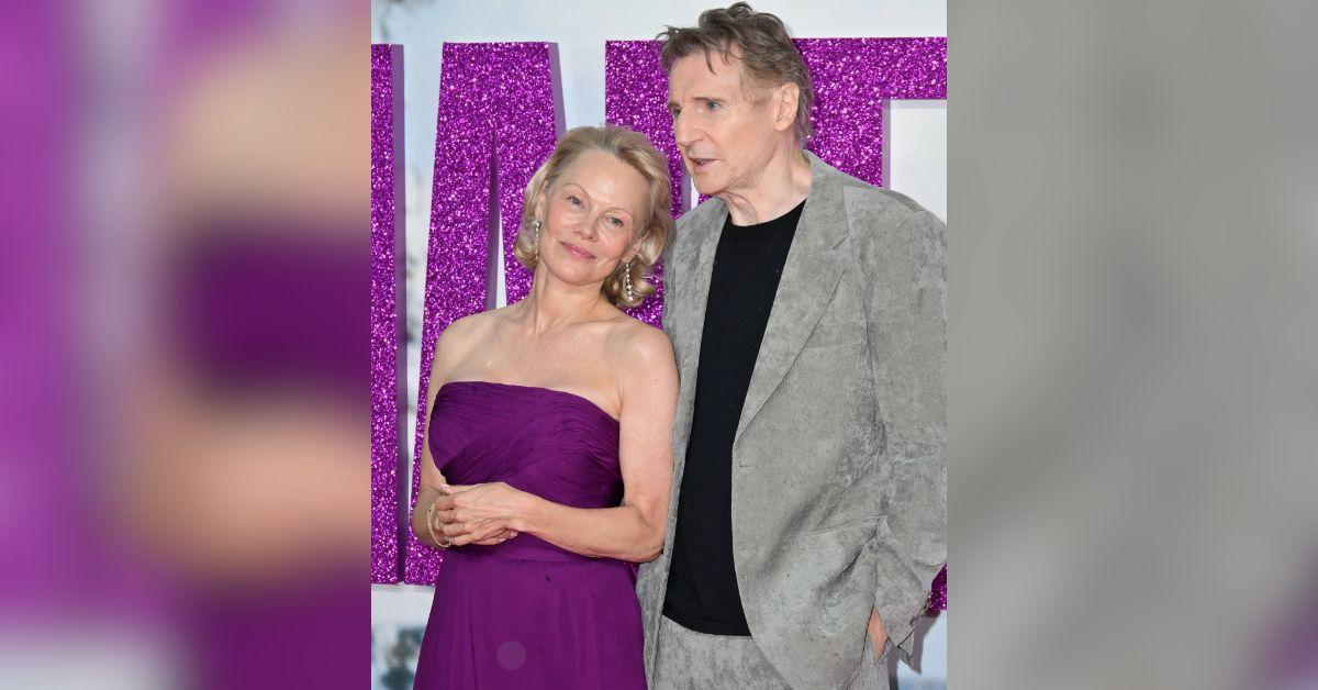 Photo of Pamela Anderson and Liam Neeson
