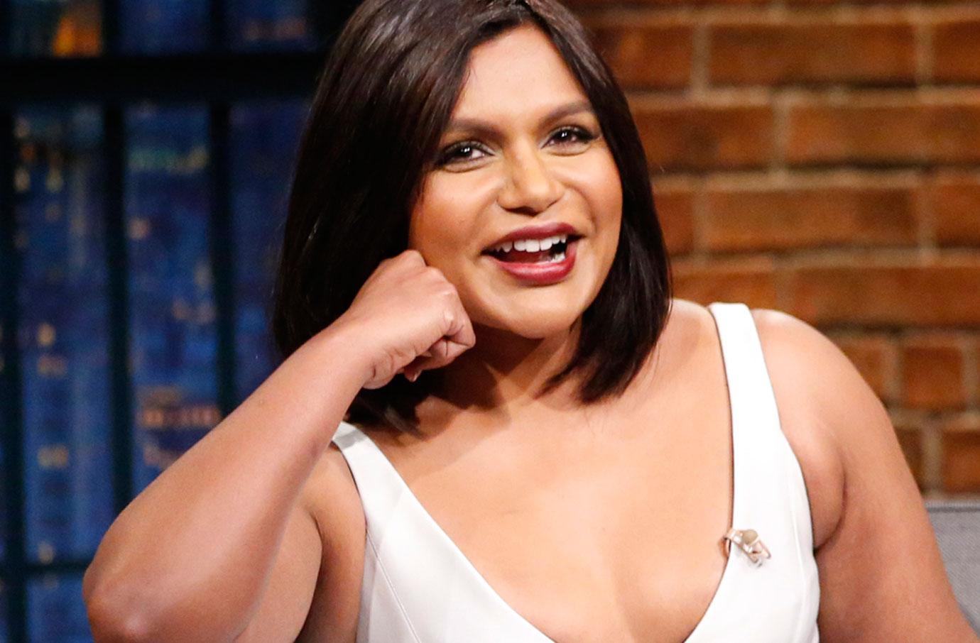 Mindy Kaling Pregnant Rumors Baby Dad