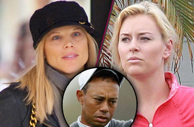 tiger woods lindsey vonn elin nordegren kentucky derby