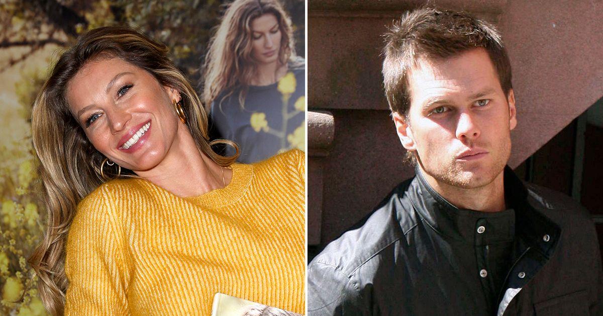 gisele bundchen smiling daughter filed divorce photos tom brady