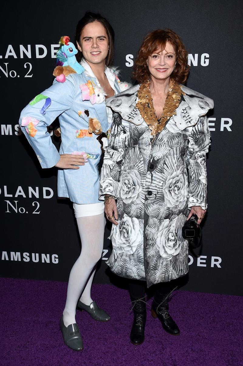 Susan Sarandon Son Skirt Zoolander 2 Premiere