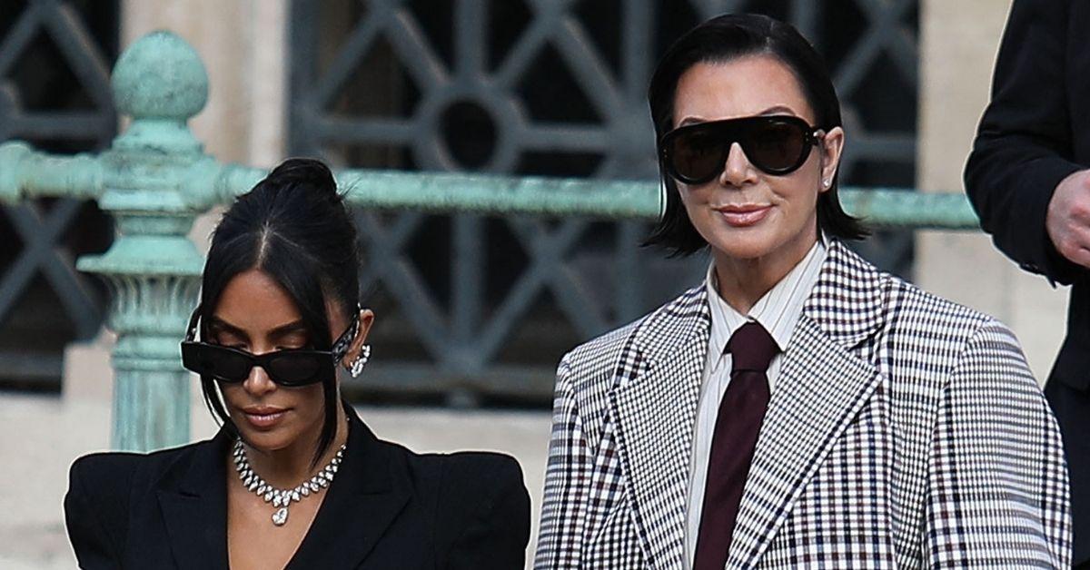 Roberto Cavalli's shoot with Kardashian and Kris had fans cringing at their twinning act.