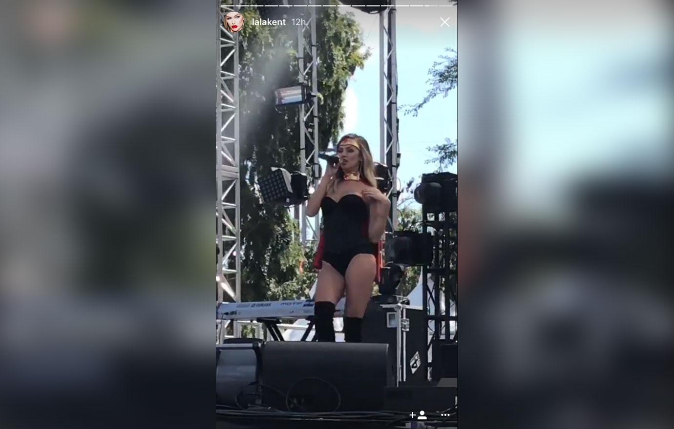 lala kent quit vanderpump rules singer la pride performance pics