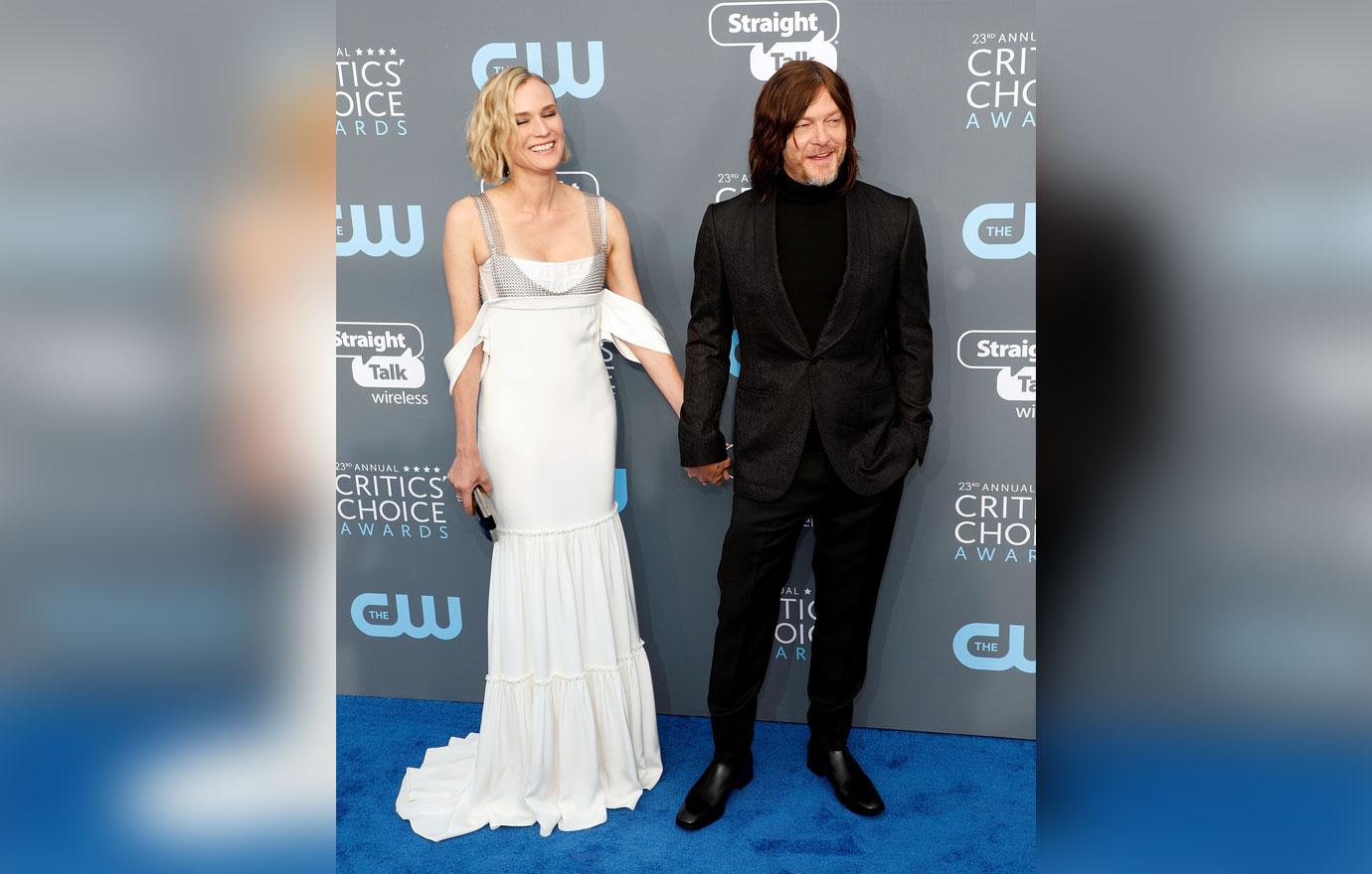 Diane Kruger Norman Reedus Couple Debut