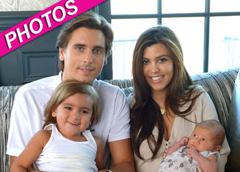 //kourtney kardashian scott disick family pics