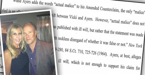 Vicki Gunvalson Brook Ayers Lawsuit