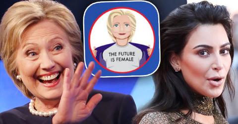 Hillary Clinton Emoji Kim Kardashian Wants Millennial Vote