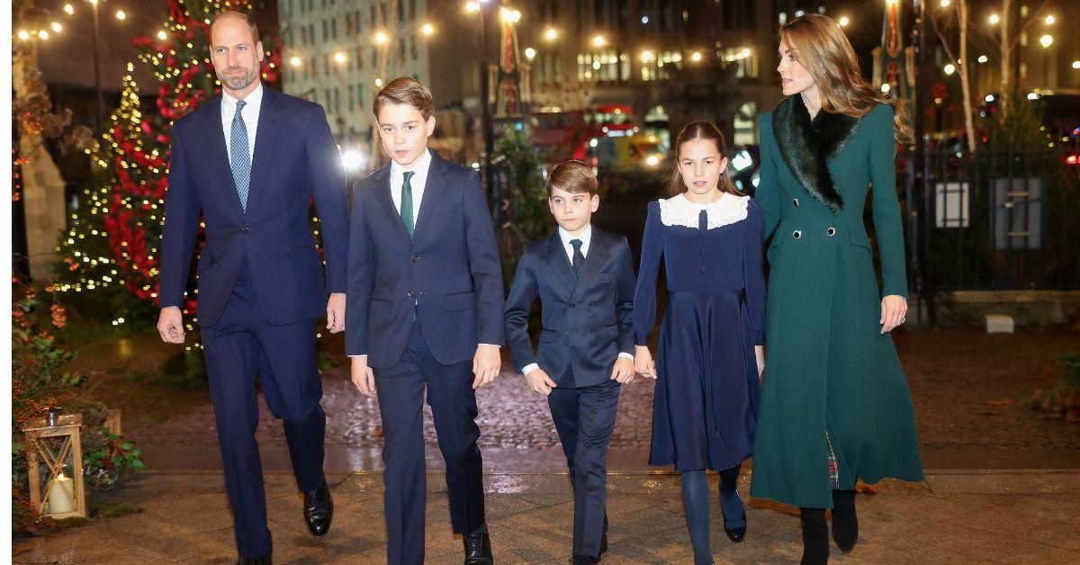 Photo of Prince William and family