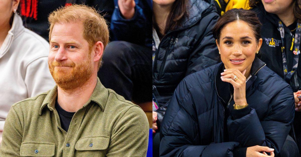 Split photo of Prince Harry, Meghan Markle