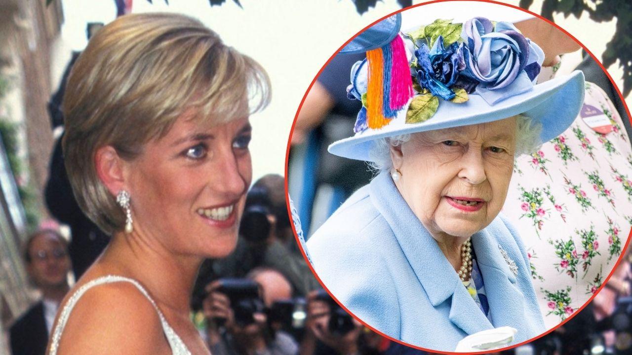 Photo of Princess Diana and Queen Elizabeth II
