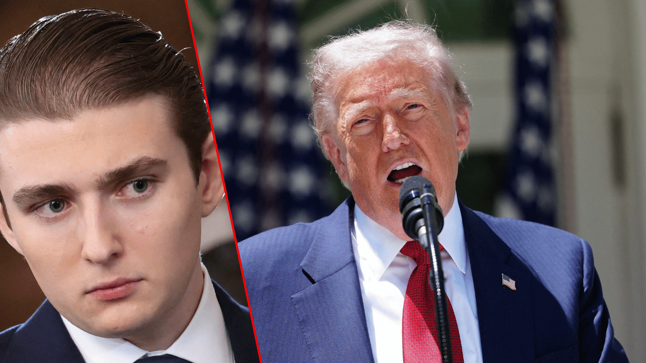 Photo of Barron Trump, Donald Trump
