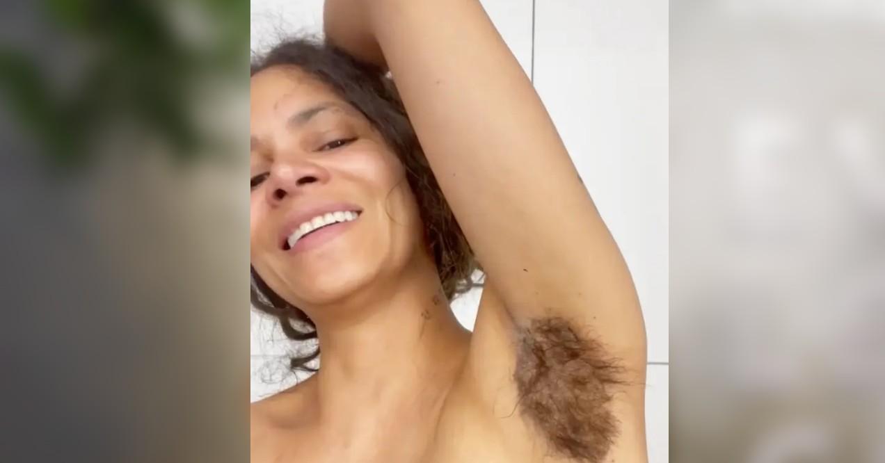 halle berry shocks fans showing off hairy armpit new movie role