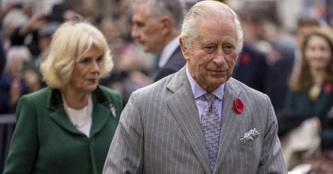 Protestor PELTS King Charles & Queen Consort Camilla With Eggs