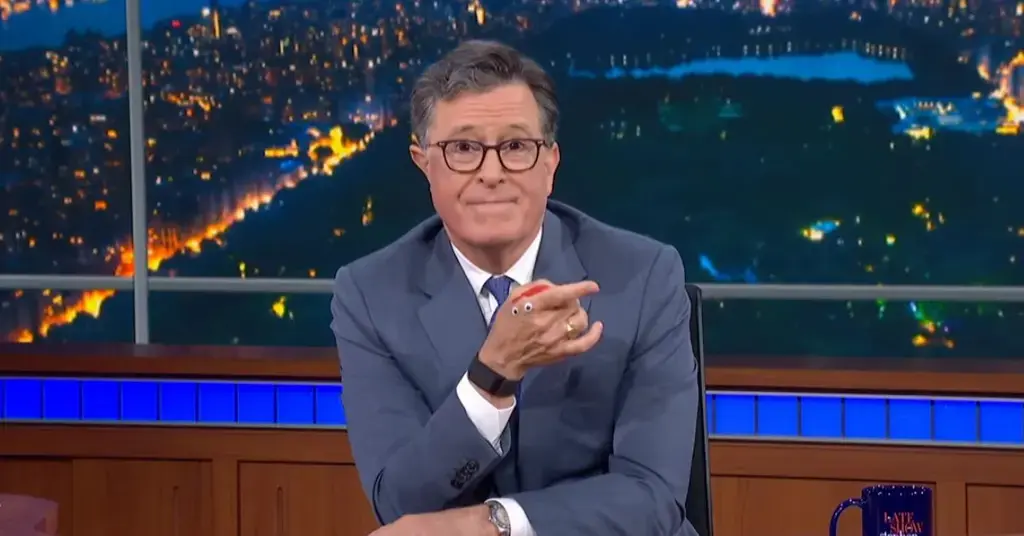 bribery paramount writers guild investigation cbs stephen colbert