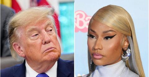 picture of Donald Trump and Nicki Minaj