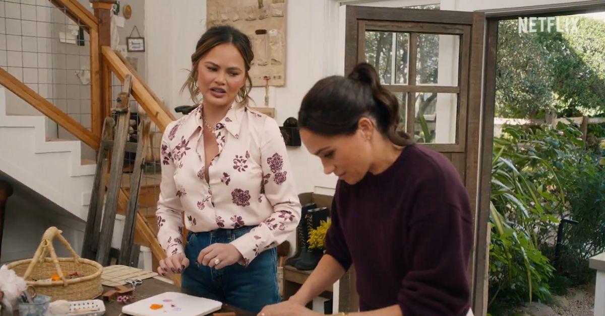 photo of Meghan Markle and Chrissy Teigen