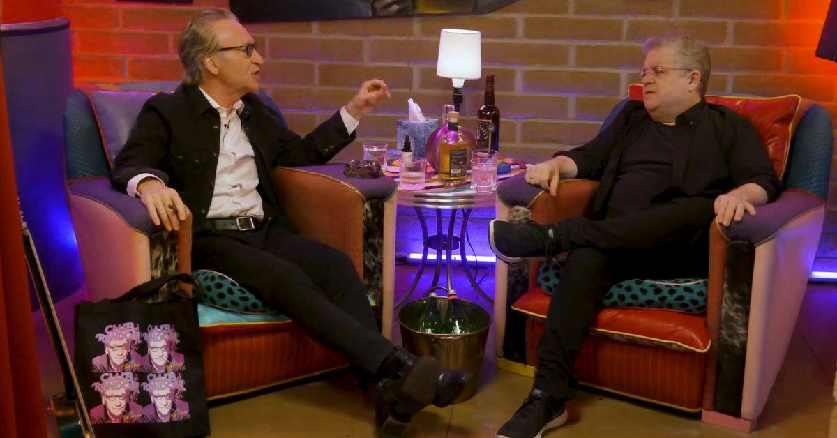 Photo of Bill Maher and Patton Oswalt