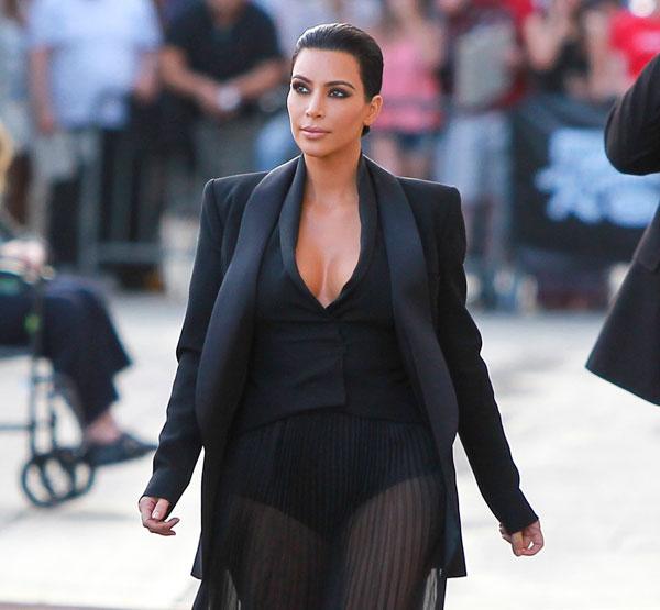 Kim Kardashian Jimmy Kimmel Photos