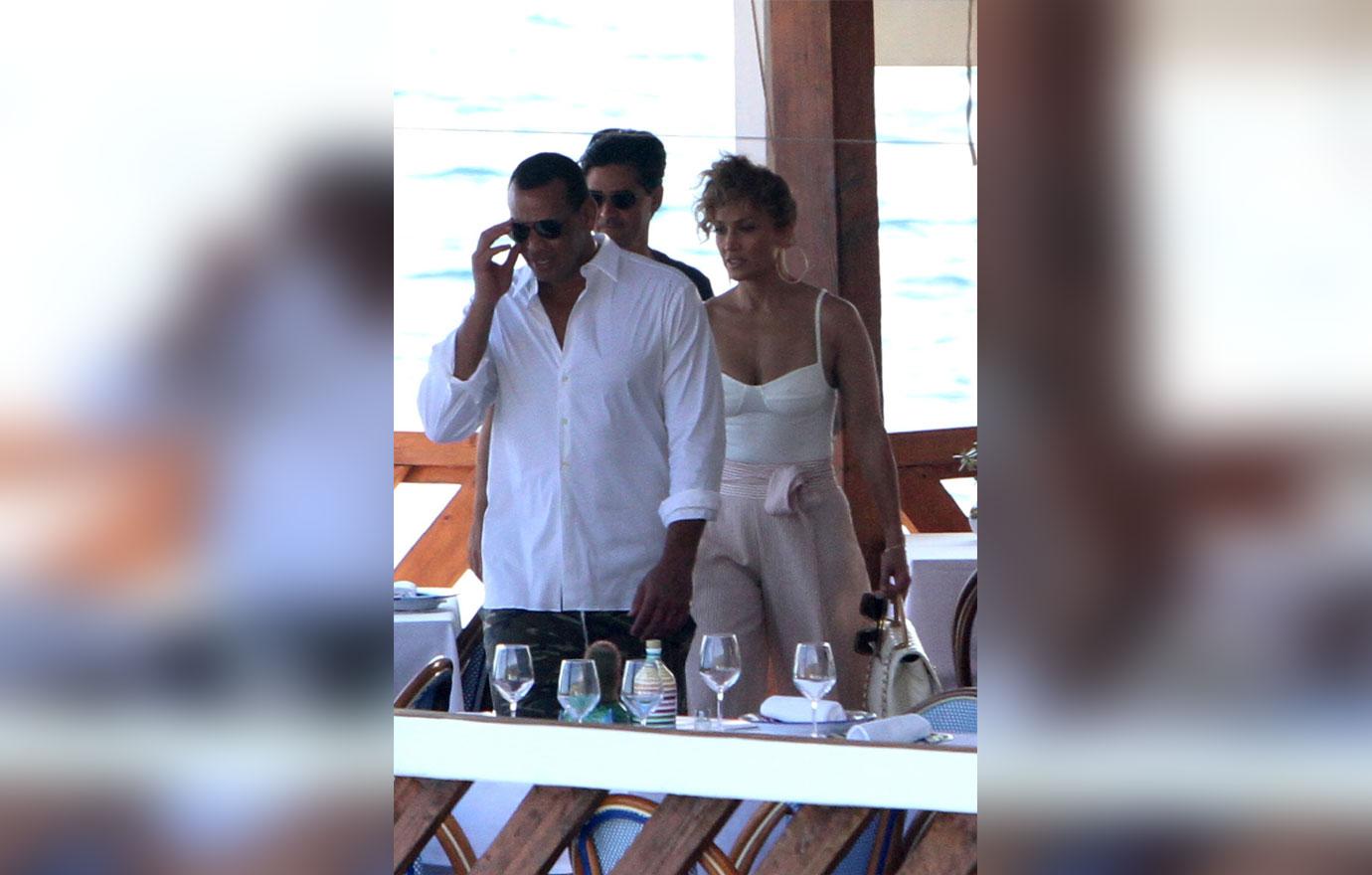 Jennifer Lopez And Alex Rodriguez Take Italian Vacation