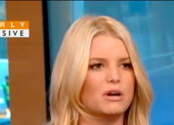 //jessica simpson early show