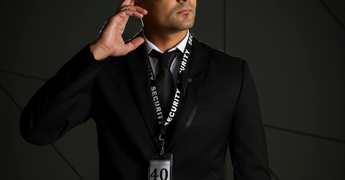 Photo of a bodyguard