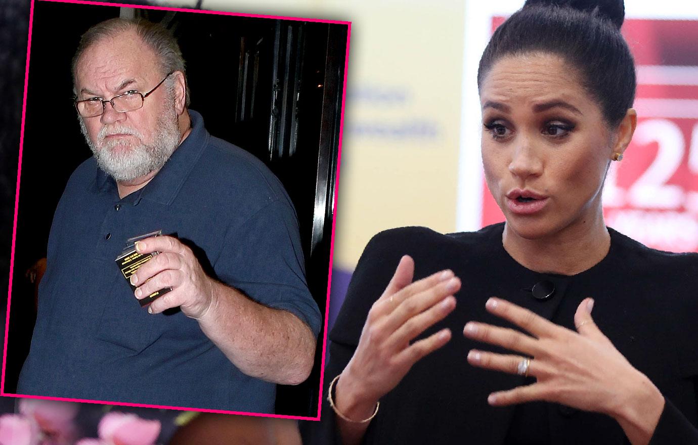 Meghan Markle Begs Dad To Stop Attacking Harry In Letter