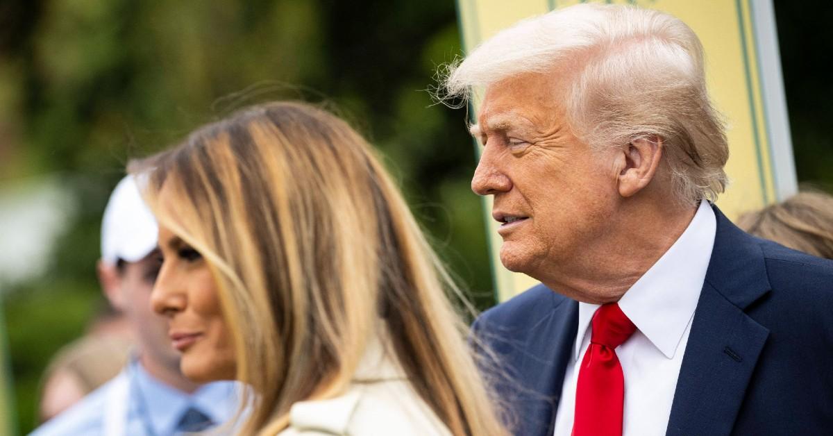 Photo of Melania Trump, Donald Trump
